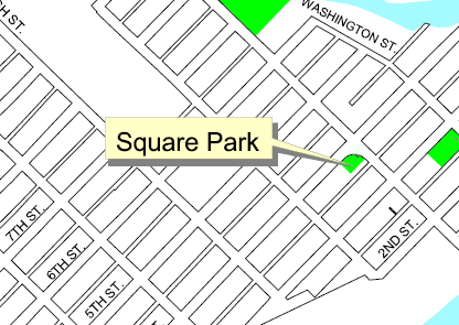 City Square Park map